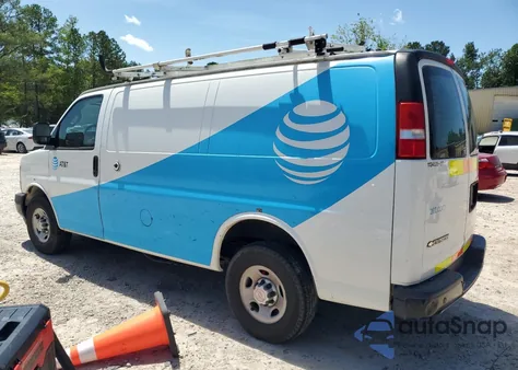 2017 Chevrolet Express G2500 from USA, damaged, VIN 1GCWGAFF0H1310744